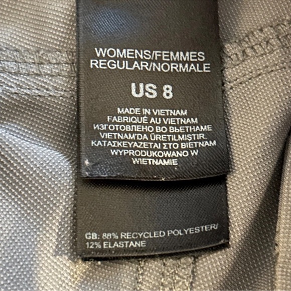 The North Face Women's Capri Pants Gray Size 8 - Picture 6 of 9